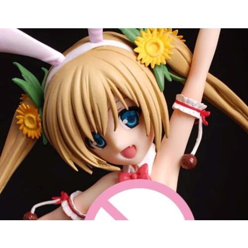 Japanese anime Ro-Kyu-Bu! Maho Fire Works bunny ver. 1/7 naked anime figure sexy resin figure girl