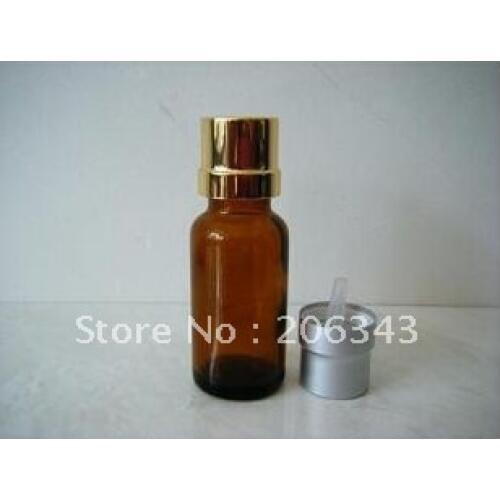30ml brown/green/blue essential oil bottle with electric aluminum cap +plastic stopper,glass bottles