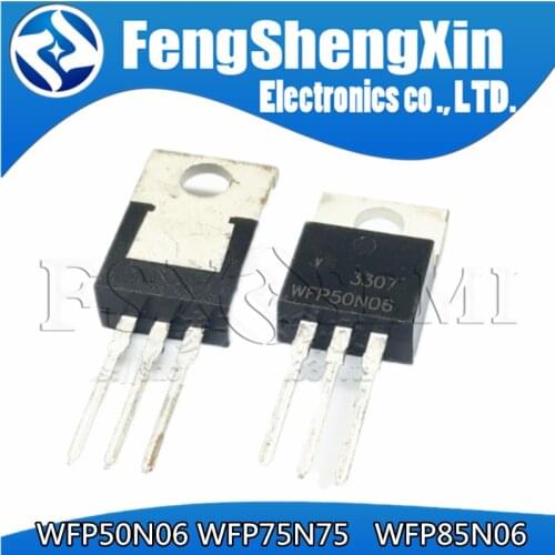 5PCS WFP50N06 TO-220 50A 60V 50N06 WFP50N06G TO220 N-Channel MOSFET