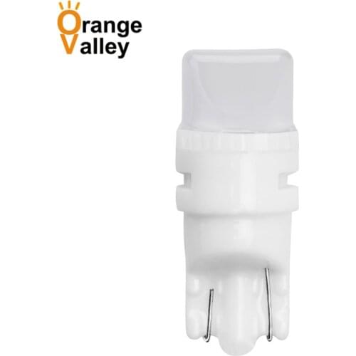 500Pcs Car LED Light 194 168 T10 W5W 3 LED 2835 Auto Ceramic Interior Lights Wedge parking lights Bulbs Plate Lamp DC 12V 24V