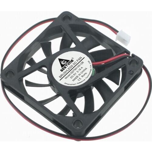 60x60x10mm DC12V 24V 60mm Axial Fan 6010 sleeve/ball Brushless DC Fan