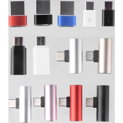 YCDC USB 3.0/2.0 Type C To USB Micro USB Charge Adapter Connector Converter Data For MacBook Smartphones Xiaomi Huawei PC Laptop