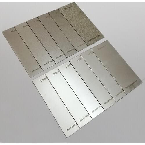Diamond Professional Knife Sharpener Sharpening Stone Grinding Stones 80 240 600 1000 2000 3000 Grit Diamond Sharpening Stone