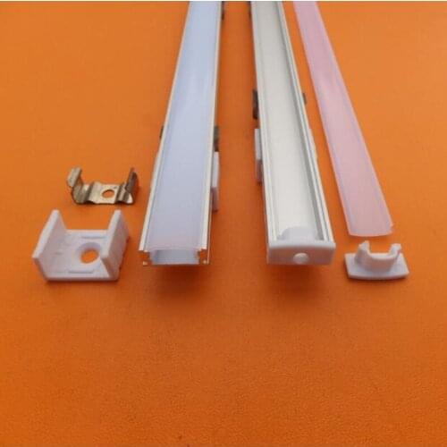 Free Shipping hot selling 2.5meters/pcs Flat Shape LED anodized Aluminum strip Channel for 5050 3528 Strip Rope Lights