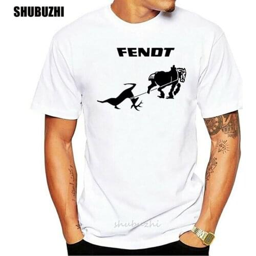 Fendt Short Sleeve Mens T-Shirt cotton tshirt men summer fashion t-shirt euro size fashion t-shirt men cotton brand teeshirt