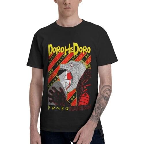 Kaiman Dorohedoro Anime Manga T-shirt Mens Novelty T Shirt Short Sleeve 100% Cotton Harajuku Caiman Tshirt Unique Tees Tops