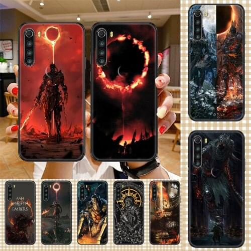 Hot Game Dark Souls Phone case For Xiaomi Redmi Note 7 7A 8 8T 9 9A 9S 10 K30 Pro Ultra black trend waterproof luxury shell