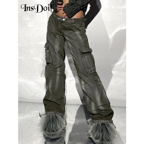 Женские свободные джинсы INSDOIT China At AliExpress