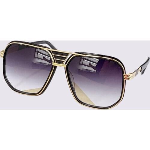 Classic Metal Men Sunglasses Gradient Brand Desgin Sun Glasses Hip Hop Men/women Driving Eyewear Oculos De Sol