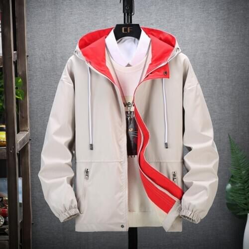 Spring Autumn Oversize Thin Mens Jackets Coats New Streetwear Casual Large Fashion Patchwork Baseball Jacket Male Overcoat M-8XL