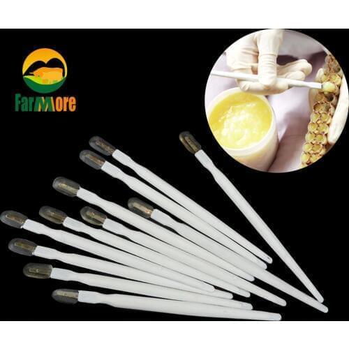 20pcs Beekeeping Tools Take the pulp pen Royal Jelly The second generation squeegee pen pulp scraper pen bees appliances