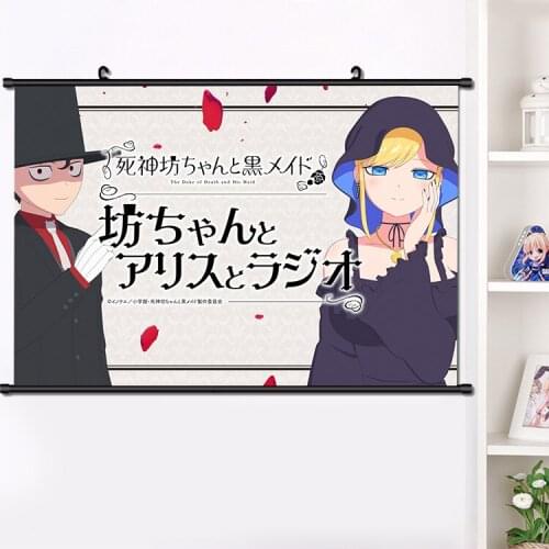 NEW Anime Manga The Duke Of Death And His Maid Alice Lendrott Rob HD Wall Scroll Painting Poster Home Decor Collectible Art Gift