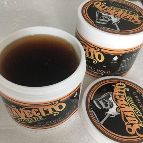 Pomade Suavecito Hair Waxes Strong Style RestoringHold Pomade Hair Gel Style Tools Firme Big Skeleton Slicked Back Hair Oil Wax