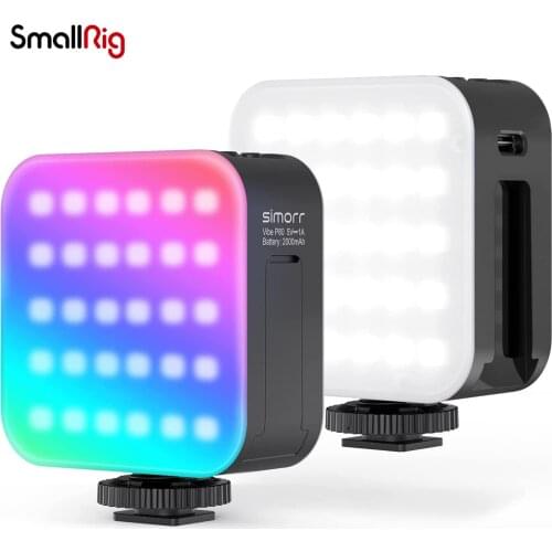 SmallRig Vibe P80 LED Video Light Twelve Lighting Effects For Sony Canon Nikon Camera With Cold Shoe Universal Accessories