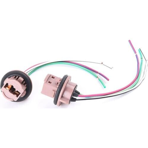 T20 7441 7443 992A Bulbs Socket Brake Turn Signal Light Harness Wire LED Tail Plug Adapter