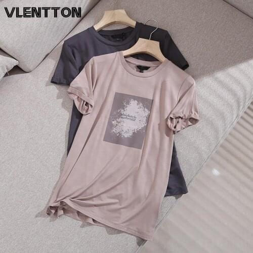 VLENTTON Women's T-shirts With Print