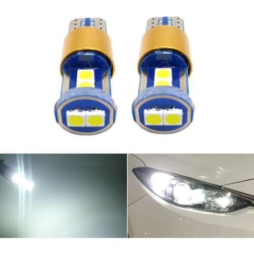 2x W5W T10 LED Canbus Bulb 194 Led Car Side Marker Light License Plate Lamp For Audi A3 8P A4 6B BMW E60 E90