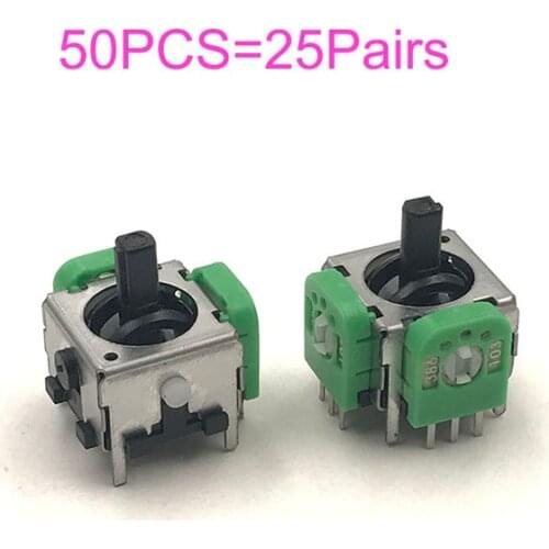 50pcs For Nintendo GameCube Joystick Potentiometer Thumb Game Repair Replacement