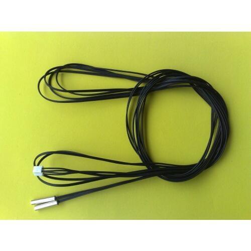 Free Shipping 100pcs/lot Copper probe 5*25MM 3470 NTC Temperature Sensor 10k-+1% B3470 10K NTC Sensor 3000MM 3M thermistor ntc
