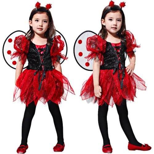 Halloween Baby Children Fancy Party Costume For Kids Super Heroes Stage Performance Skeleton Girl Clothes