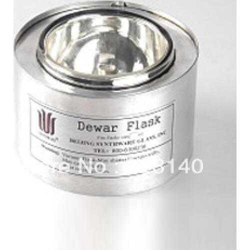 F250500 Flask, Dewar, Low form, Cylindrical, Fits flask Capacity:500ml, Interior Dimensions in Depth*Diameter:75*125mm