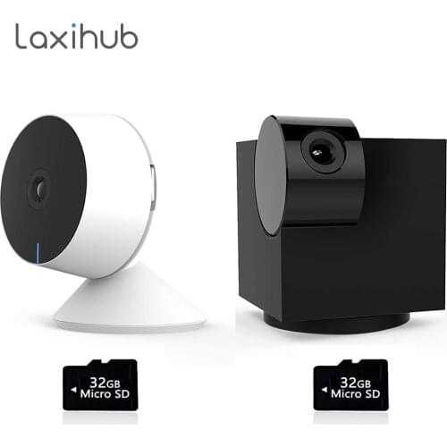 1080P Ip Camera Wifi Indoor Motion Detection for Home /Baby/Pet Black Box Webcam with 32G SD Card Surveillance Camera Wireless