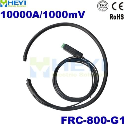 Big hole ct Rogowski coil FRC-800-G1 10000A/1000mV with integrator flexible rogowski probe