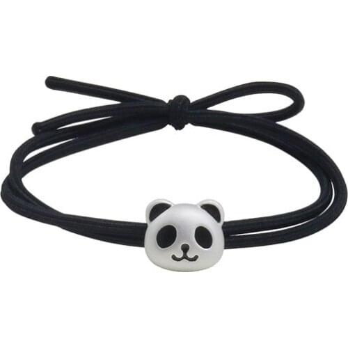 Creative New Style Carton Cow Animals Hair Band Korean Style Hair Rope Fashion Hair Ring Simple Nice Style All Matched Headpiece