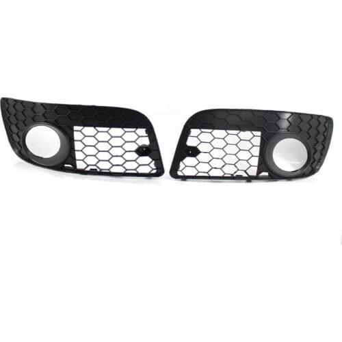 2021 New 1 pair Fog Light Open Vent Grilles For V~olkswagen for V~W for Jetta MK5 06-09
