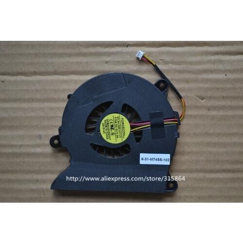 New laptop cpu cooling fan for CLEVO M760 M760S M764SU M765 A604IG S410IG-510480 S410IG-T650BQ S410IG S410 DFB602205M30T F7N9