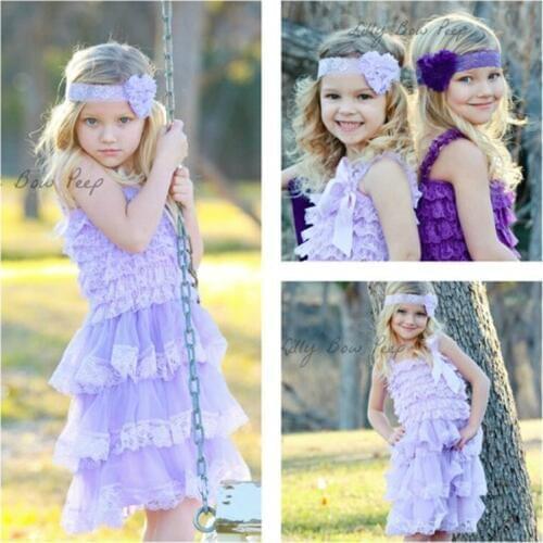 Girls Clothing Dresses Children Girl Dress Satin Romper Voile Fabric Printing Baby Colorful Shoulderless Multi Layered dress