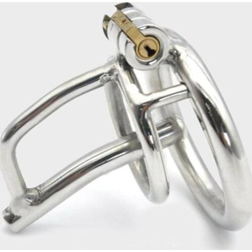 Stainless Steel Cock Cage PENETRATOR | STEEL URETHRAL CHASTITY CAGE