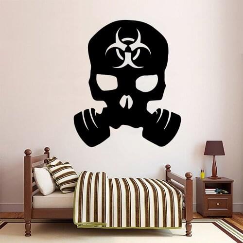 Romantic Biochemical Mask Wall Stickers Decorative Sticker Home Decor Living Room Bedroom Waterproof Wall Art Decal