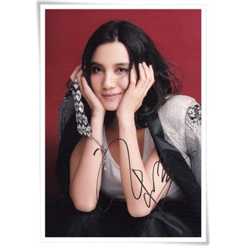 Song Jia autographed signed photo 10*15cm 4*6 inches freeshipping 10.2016 01