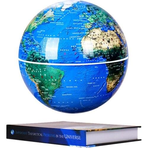 TT Maglev Globe 8-Inch Office Table Decoration Home Living Room Wine Cabinet Decoration Creative