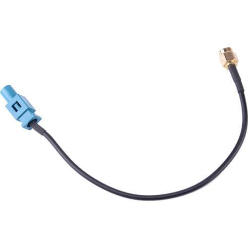 Universal Car Fakra Z (Male) to SMA (Male) Antenna Adapter Plug Cable For GSM GPS DAB