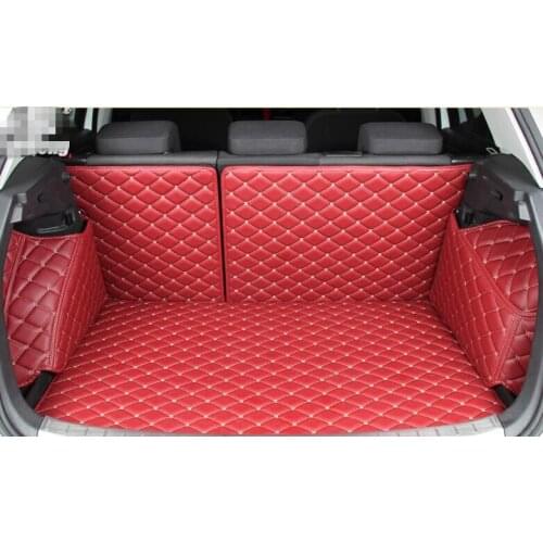 High quality! Special trunk mats for Volkswagen Golf 2016-2011 waterproof cargo liner boot carpets for Golf 2014,Free shipping