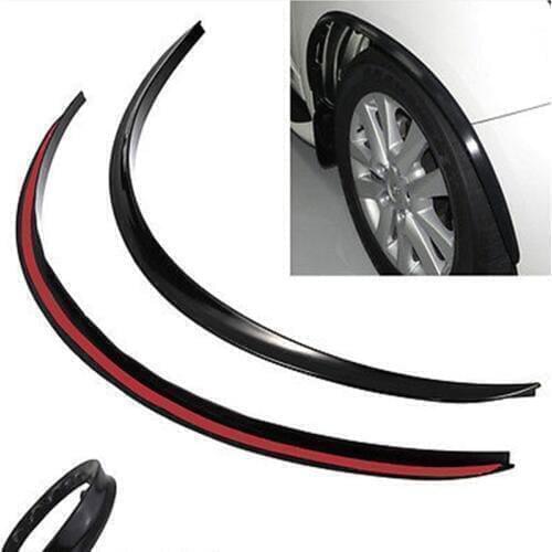 Fender Flare Wheel Lip Protector Car Wheel Arch Moulding Trim Decor Strips