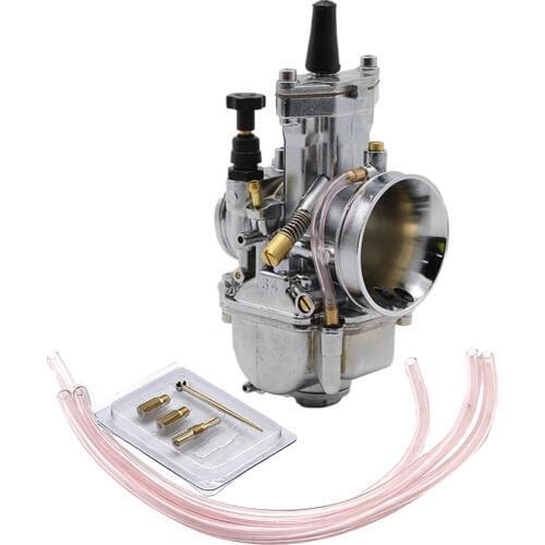 2-Stroke 34MM Power Jet Carburetor Carb For Motorcycle ATV Scooter Dirt Bike
