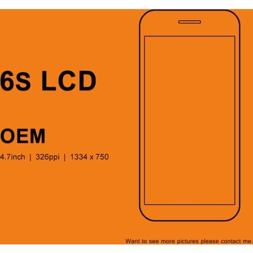 5PCS OEM Quality For iphone 6S LCD 4.7 Inch Display Screen With Touch Digitizer Assembly With 3D Touch For iphone 6S Screen