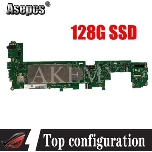 Akemy T101HA For Asus Transformer Book T101HA T101H T101 Laotop Mainboard T101HA Motherboard W/ 2G RAM 128G SSD