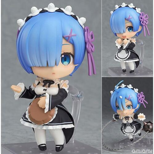 Anime Re : Life in a different world from zero Blue Rem 663 & Red Ram 732 Kawaii Cute Action Figure Toys 10cm