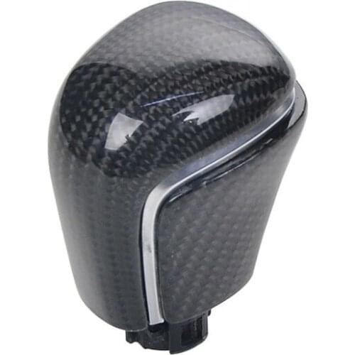 Real Carbon Fiber Automatic Gear Shift Knob Switch Fit For Camry 2018-2021