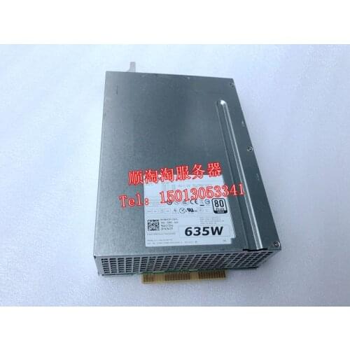 For Original DELL T3600 T5600 635W NVC7F D635EF-00 Workstation Power Supply