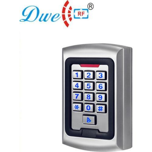 DWE CC RF EMID cards metal case backlight numbers keypad standalone access control device