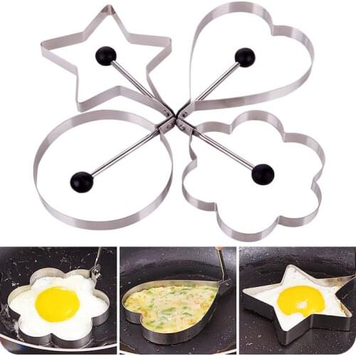 Kitchen Stainless Steel Fried Egg Shaper Pancake Mould Mold Kitchen Cooking Tools form for frying eggs tools omelette mould