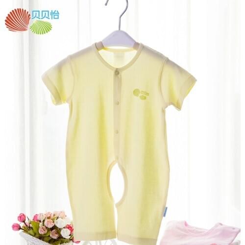 Newborn baby clothes 100% cotton baby clothes summer rompers short sleeveless for baby boy girl pajamas infant jumpsuit