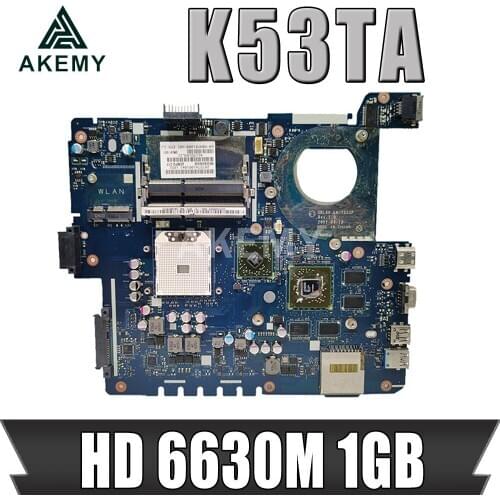 QBL60 LA-7552P Laptop Motherboard For Asus K53TA K53TK X53T K53T Main Board HD 6630M 1GB