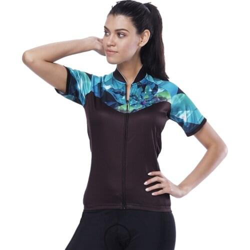 ILPLADINO Team Bicycle Jersey Women Pro Short Sleeve Cycling Jersey MTB Road Riding Bike Jersey Breathable Running Spory Tops