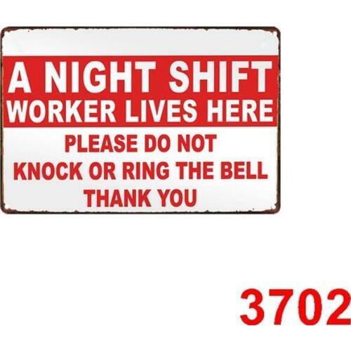 Vintage English Poem printing Tin Signs 20*30CM Metal License Plate Antique Metal Tin Painting Pub and Shop DECOR Wall Sticker